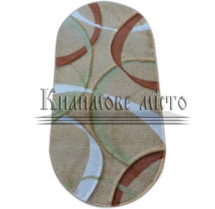 Synthetic carpet Firuze Lux 2632A GOLD - высокое качество по лучшей цене в Украине.